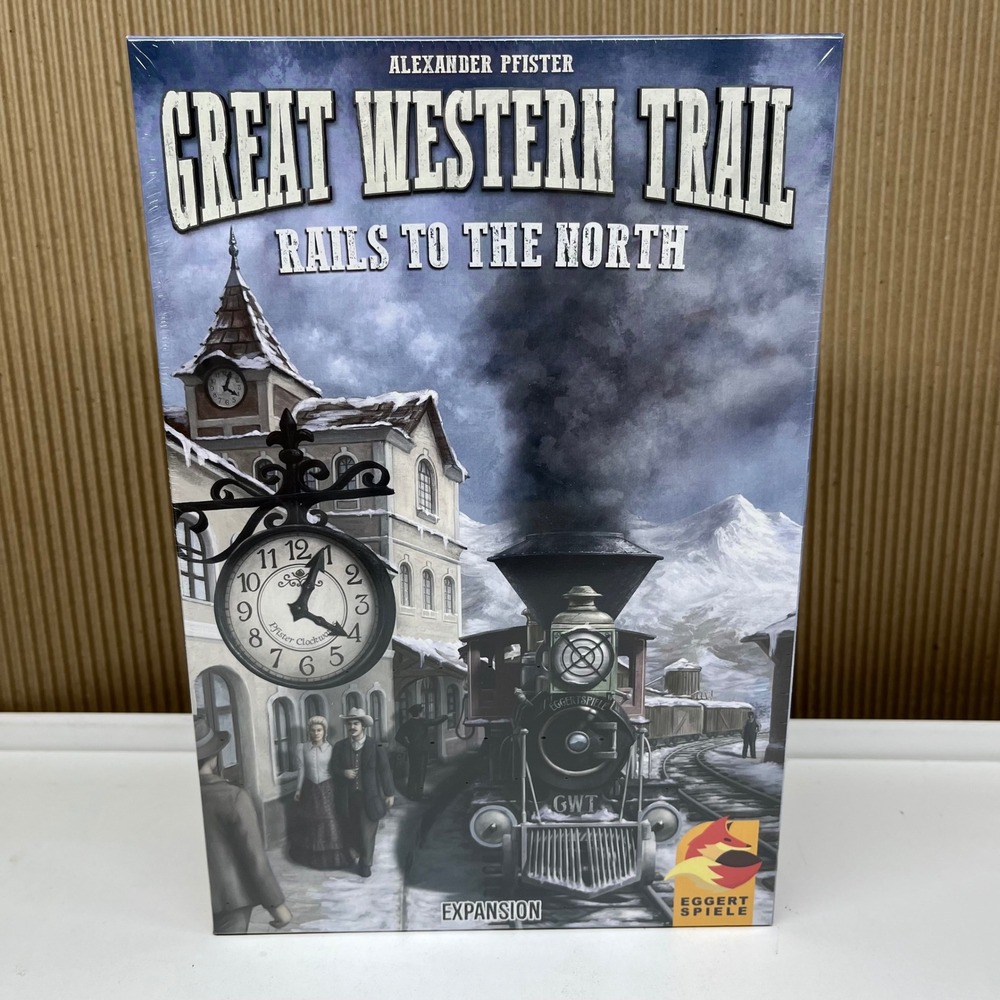 Great Western Trail Rails to the North Expansion Strategy Board Game NEW